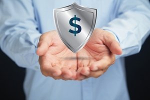Dollar Shield with Hands