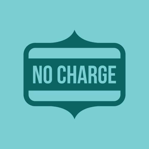 No Charge Sign